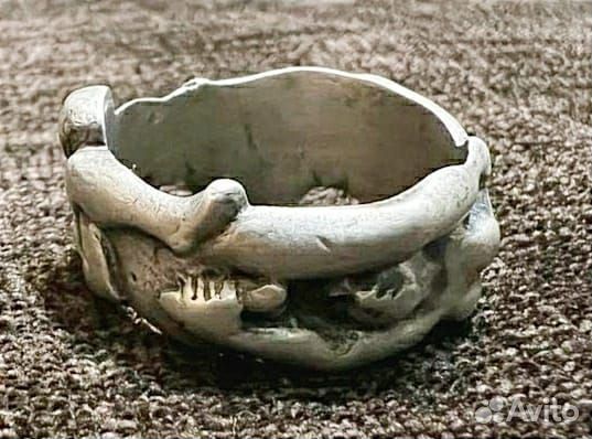 Кольцо серебро