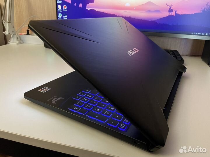Игровой ноутбук asus TUF gaming GTX1650 16gb