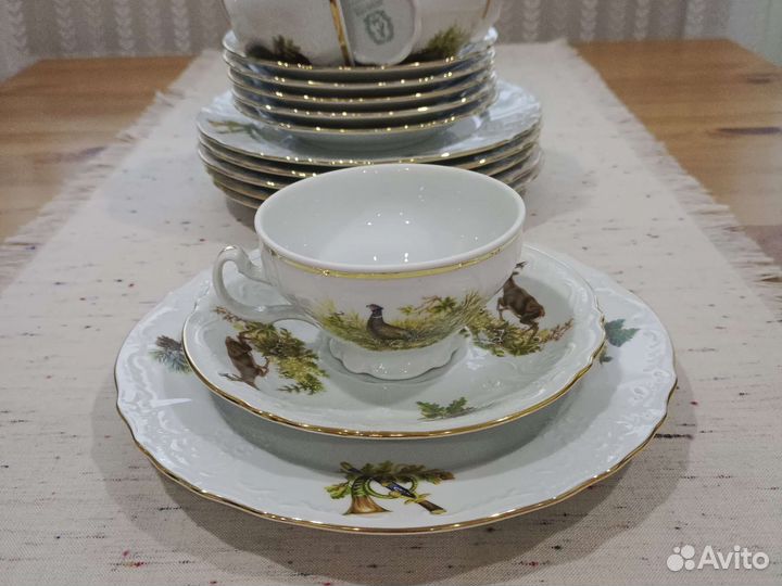 Чайный сервиз фарфор Bernadotte - Чехия