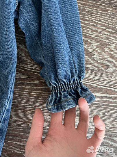 Джинсовое платье детское zara