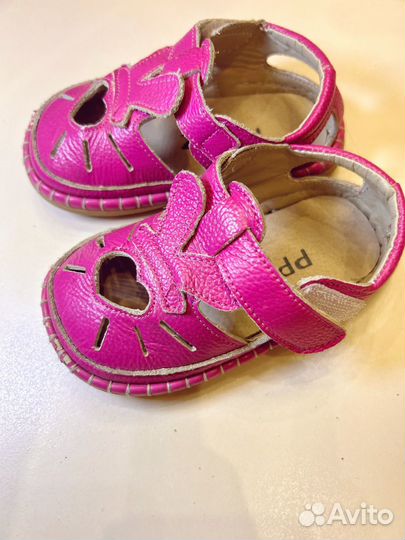 Босоножки для девочки кожаные