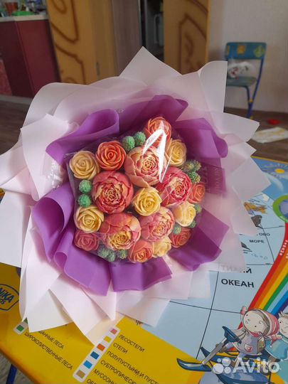 Букет из шоколадных роз