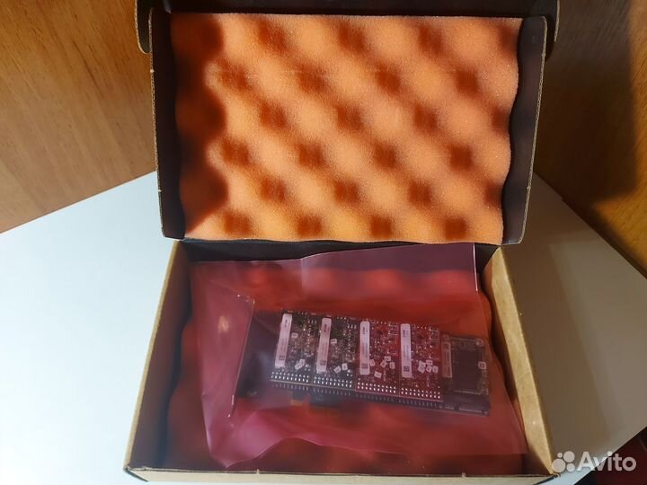 Плата аналоговых линий Digium A4B00F