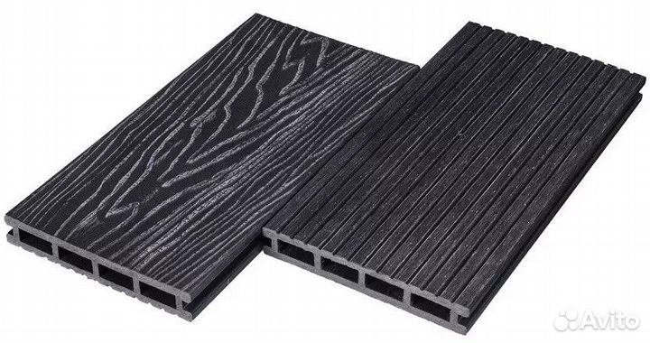 Террасная Доска дпк Altay Decking 150х24 мм Графит