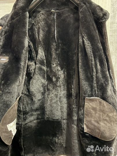 Дубленка женская 44