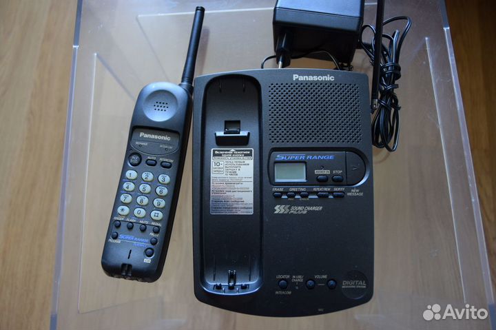 Радио телефон Panasonic, с автоответчиком