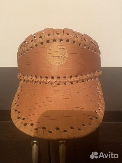 Бейсболка кепка из бересты новая