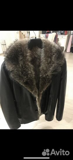 Куртка мужская зимняя на натуральном меху