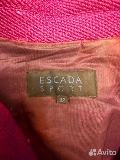 Пальто женское 42 44 Escada sport сиреневое