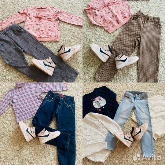 Фирменные вещи пакетом на рост 122-128