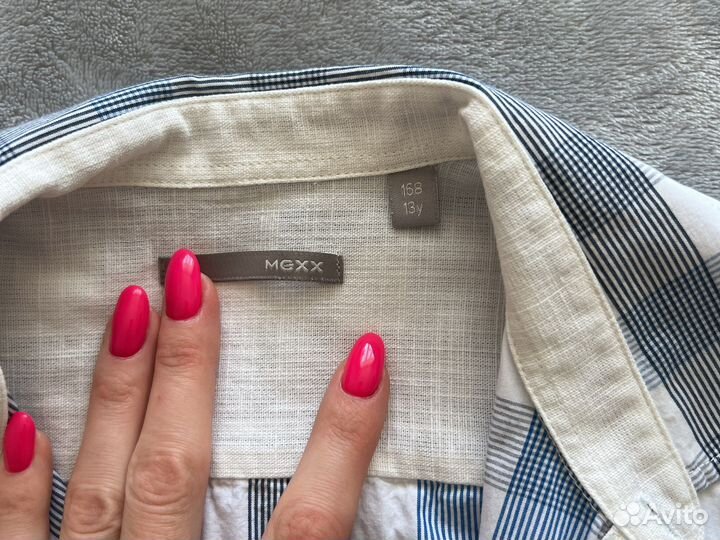 Рубашка на мальчика 158 см Mexx