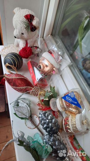 Игрушки новогодние и украшения для рождества