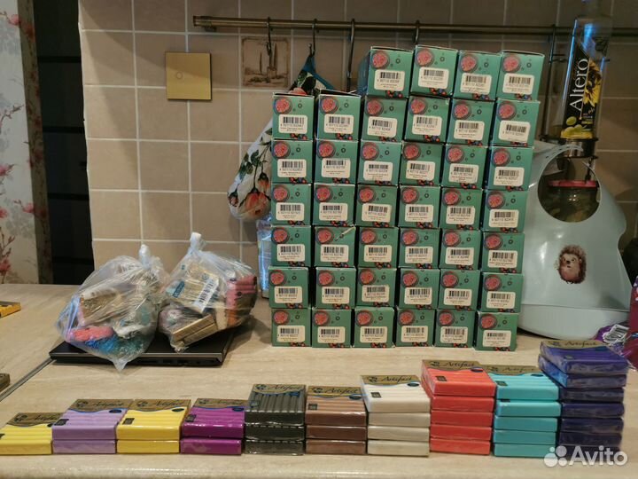 Полимерная глина. Остатки