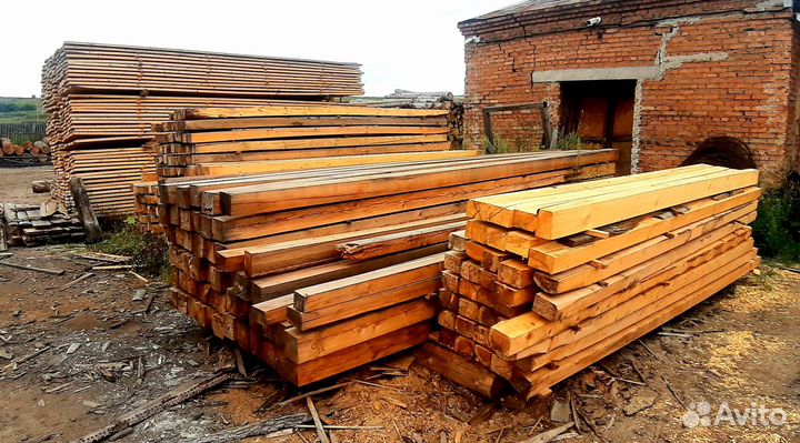 Пиломатериал из сосны, ели, пихты, кедра