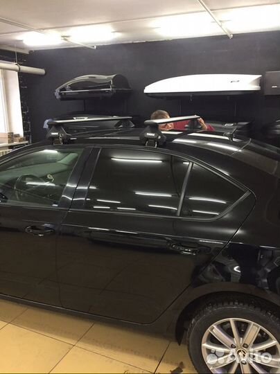 Багажник Thule на крышу Skoda Octavia A7