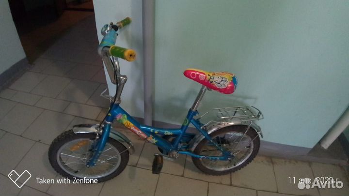 Детский велосипед на 16 колесах