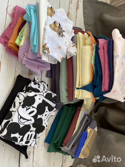 Пакет обрезков трикотажа