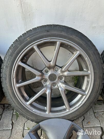 Колеса зимние Tesla Model 3 резина диски