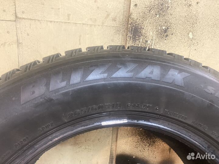 Bridgestone Blizzak Spike-01 265/60 R18