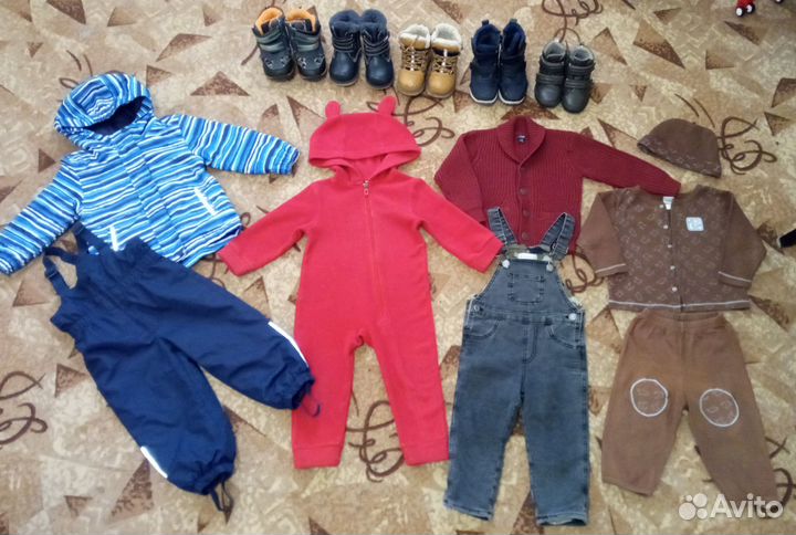 Вещи на мальчика 1-2 года