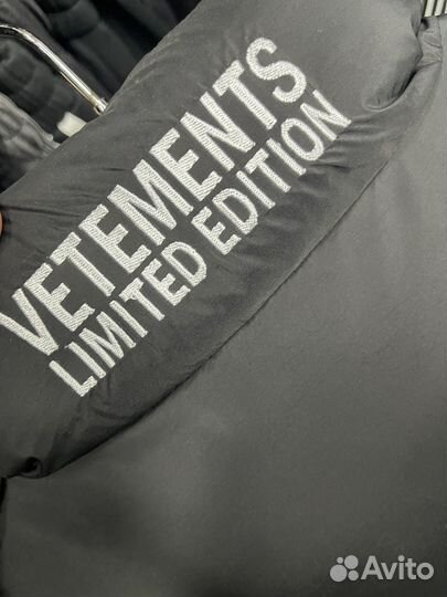 Куртка зимняя vetements