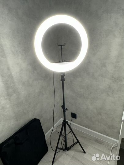 Кольцевая лампа со штативом 45 см