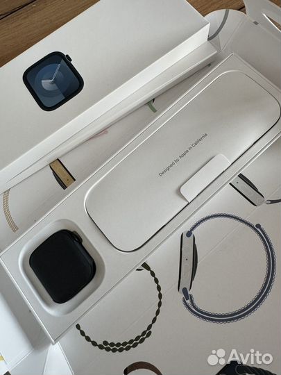 Часы apple watch 9 41 mm midnight