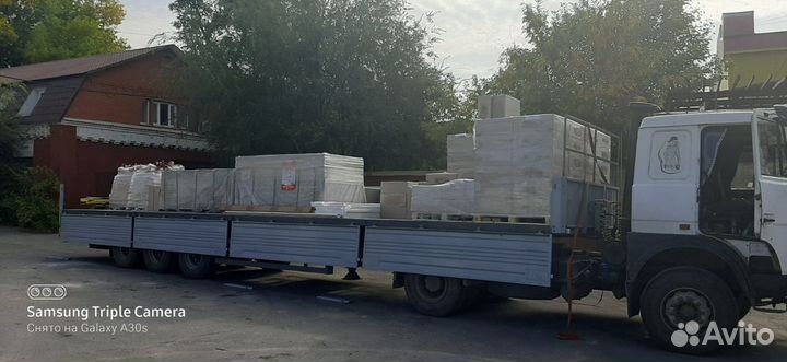 Услуги бортового полуприцепа