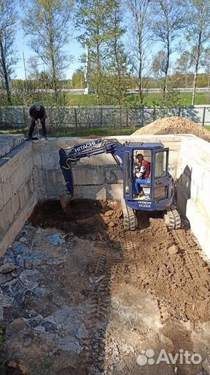 Услуги мини экскаватора Клин