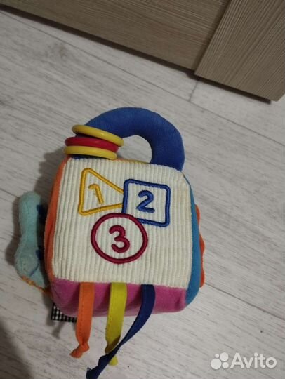 Кубик развивающий мягкий Babygo