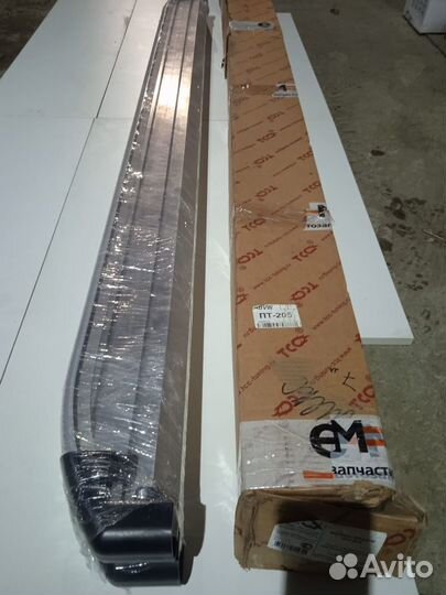 Пороги алюминиевые для Mitsubishi L200