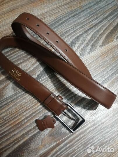 Мужской кожаный ремень