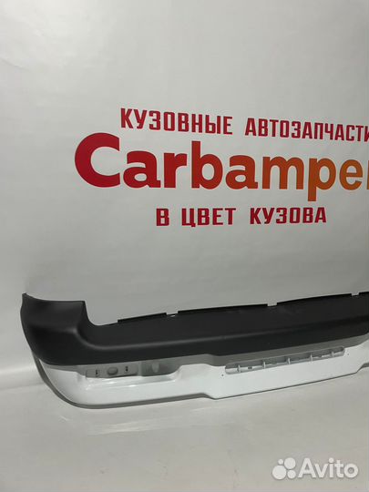 Задний бампер Niva Сhevrolet цвет белый