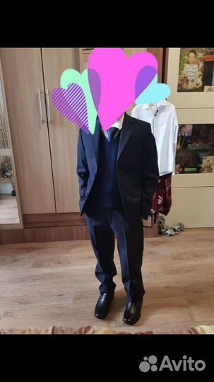 Школьный костюм для мальчика 128