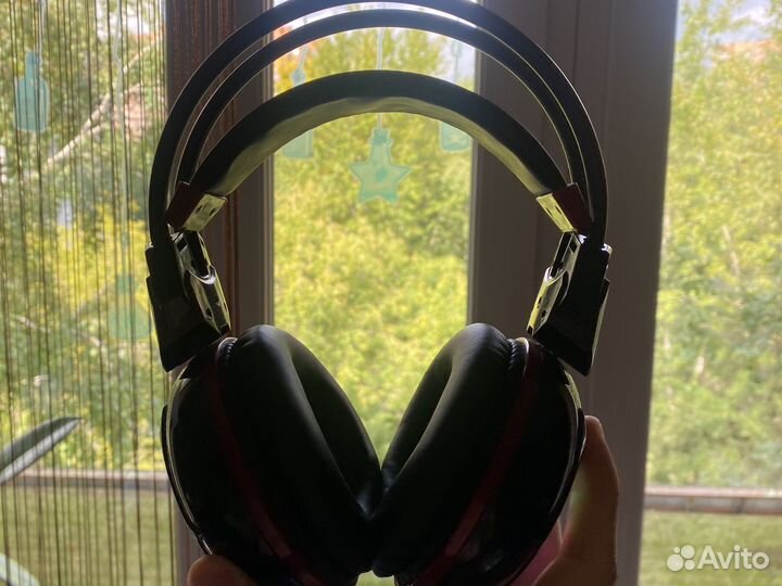 Игровые наушники с микрофоном bloody
