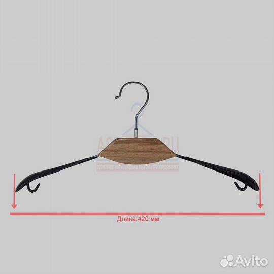 Вешалка металл с деревом (Арт:SHL010, SHL030)