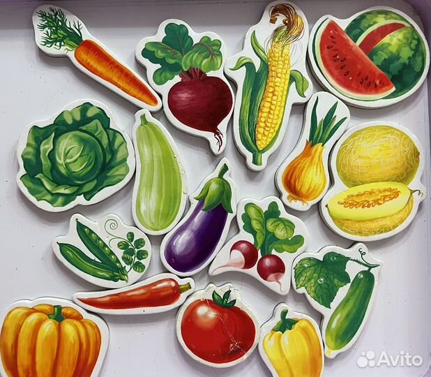 Мягкие магниты Конструктор Кубус.Учись считать