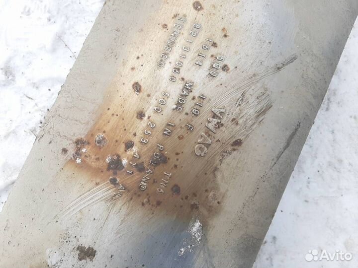 Глушитель основной Skoda Octavia A7 2013