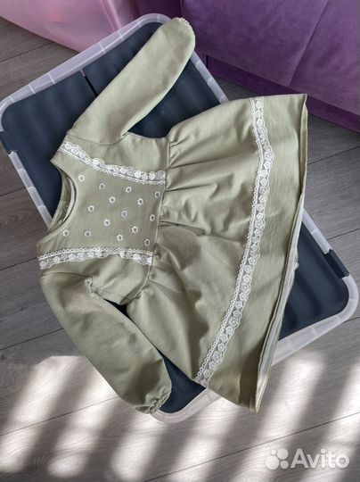 Платье для девочки 86