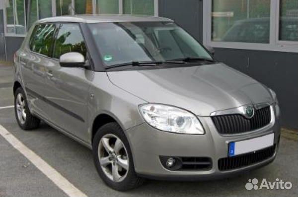 Порог левый Skoda Fabia 2007-2014 (1мм)