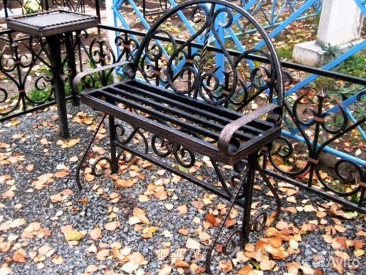 Изготовление ограды на кладбище