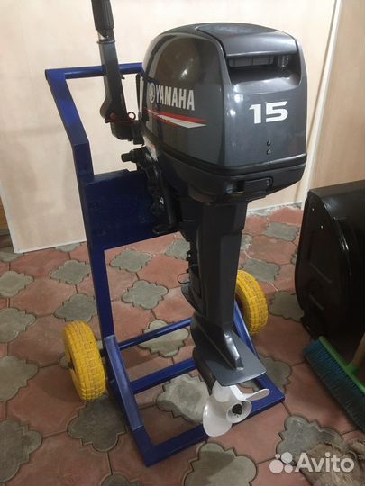 Лодочный мотор Ямаха Т 15 2 тактный