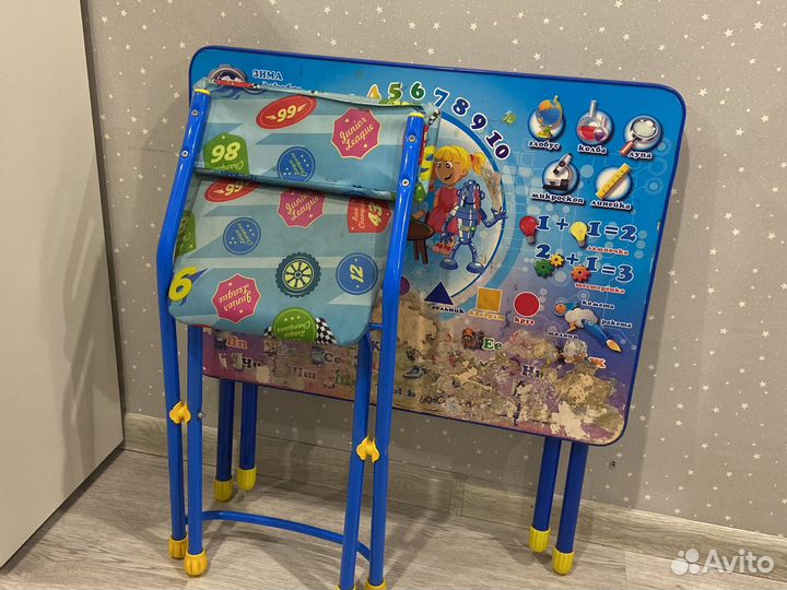 Детский стол и стул