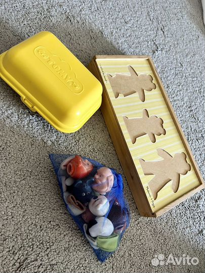 Сортеры, кукольный театр на пальчики