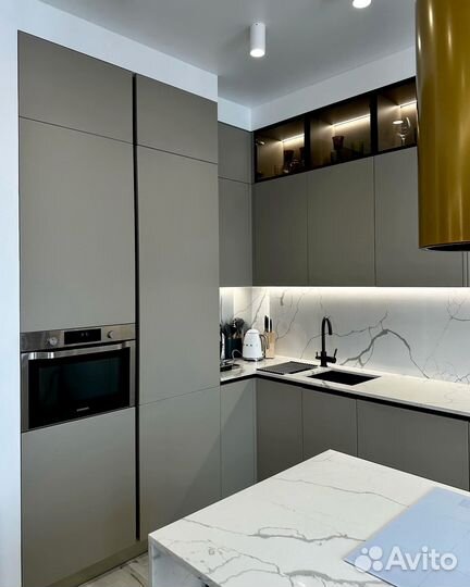 Кухня с искусственным камнем для вас