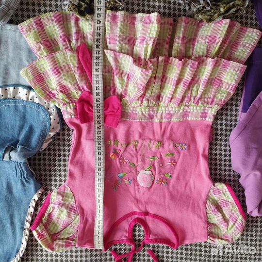 3 Платья, 1костюм и 2 штанов на 1-3 г пакетом