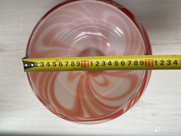 Плафон абажур двухслойное стекло винтаж СССР