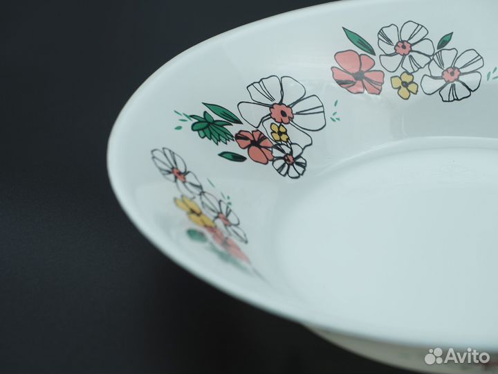 Nature Тарелка суповая d220мм (Бор) Pasabahce