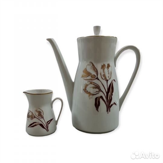 Кофейный сервиз Freiberger Porzellan GDR