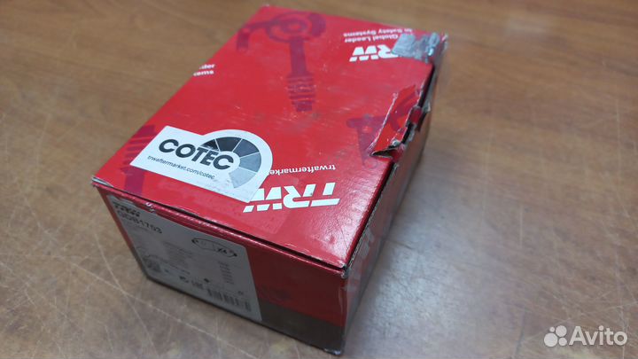 Колодки тормозные передние Fiat Ducato